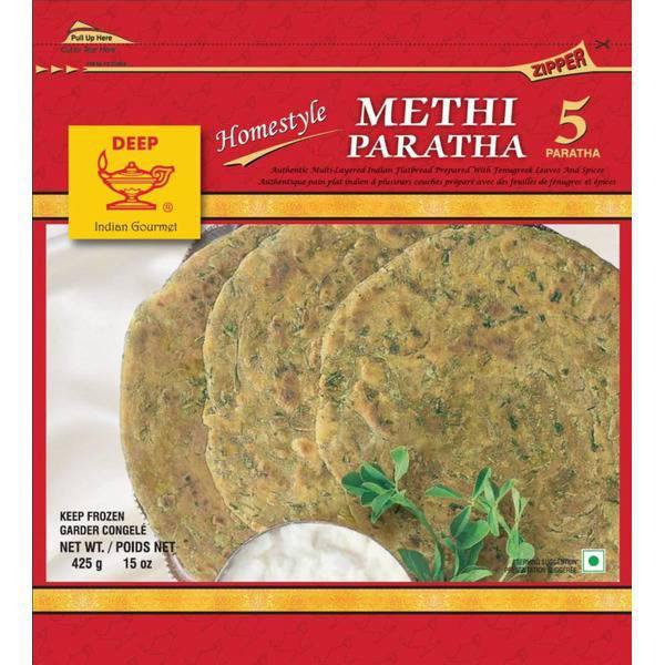 Deep Frozen Methi Parantha - Indian Grocery Store