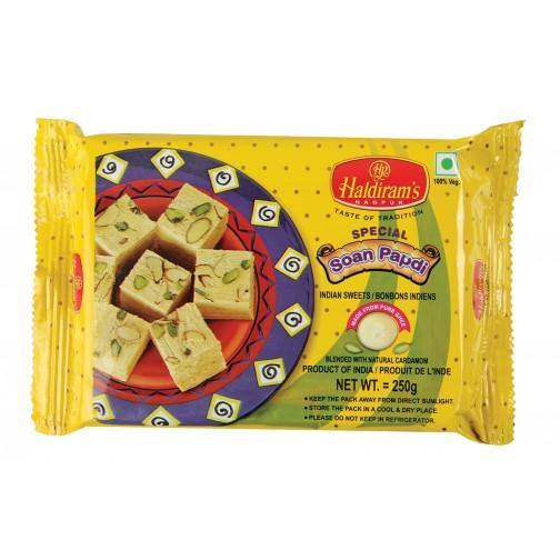 Haldiram&#39;S Soan Papdi 250G - Cartly - Indian Grocery Store