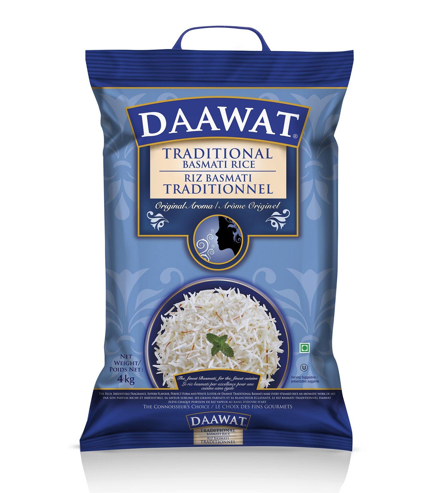 Daawat Basmati Rice 4kg - Cartly - Indian Grocery Store