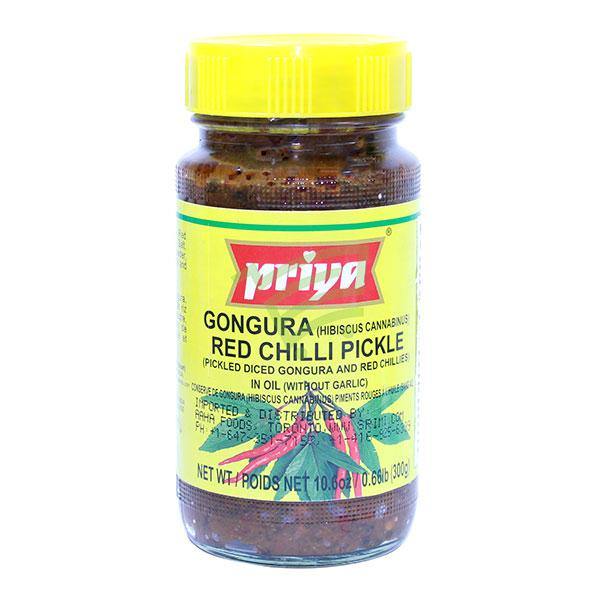 Priya Gongora Red Chilli Pickle - Indian Grocery Store