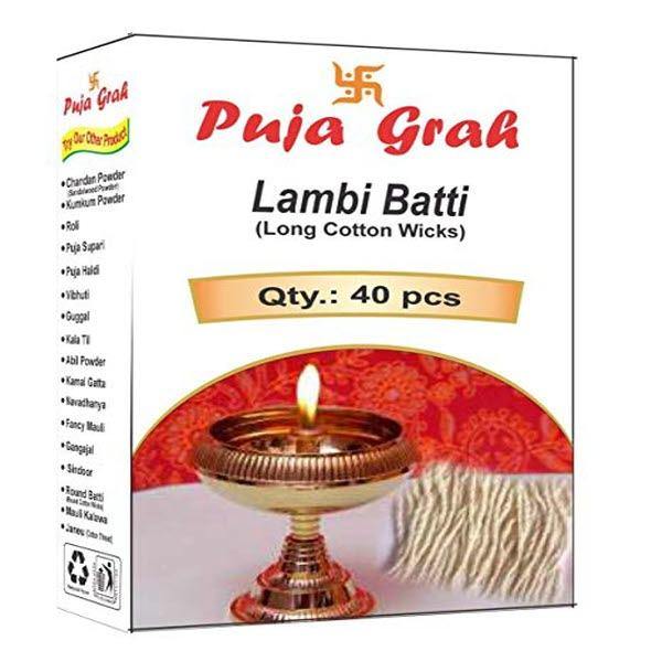 Puja Greh Lambi Batti - India Grocery Store - Cartly