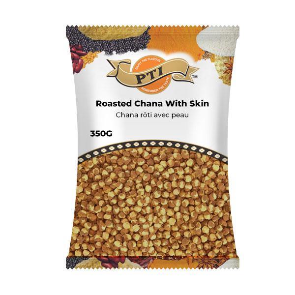 Indian Grocery Store -PTI Roasted Chana With Skin - Cartly