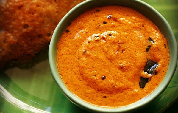 Kerala Style Red Coconut Chutney South Indian Recipe | Indian Restaurant | Cartly 