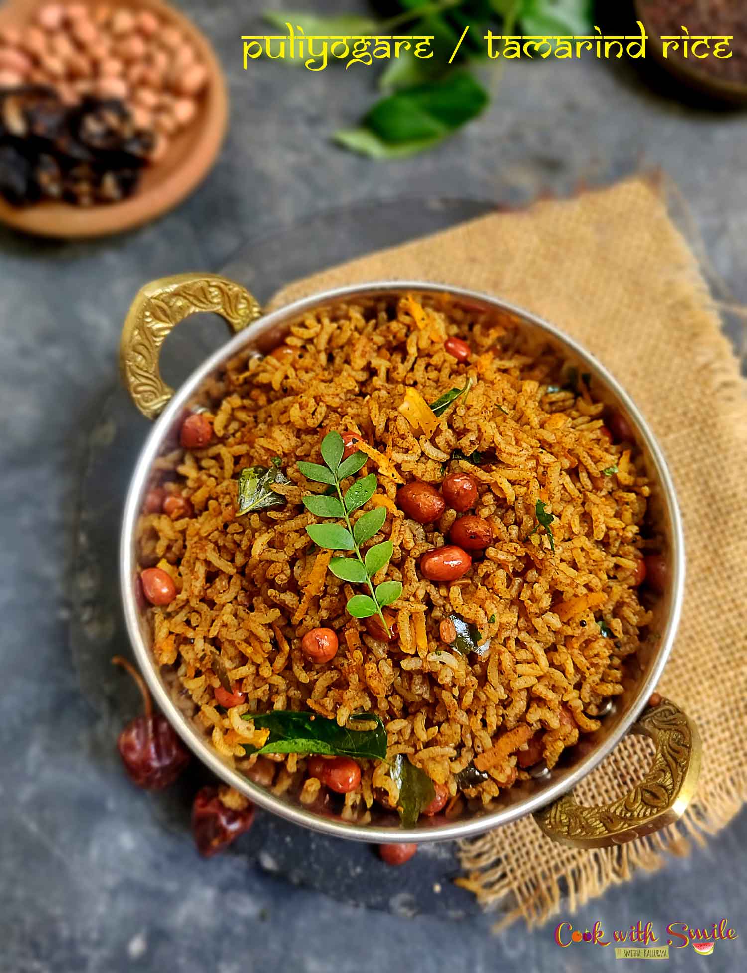 Tamarind Rice / Puliyodharai Tamil Nadu Style South Indian Rice Recipe | Online Grocery Delivery | Cartly 