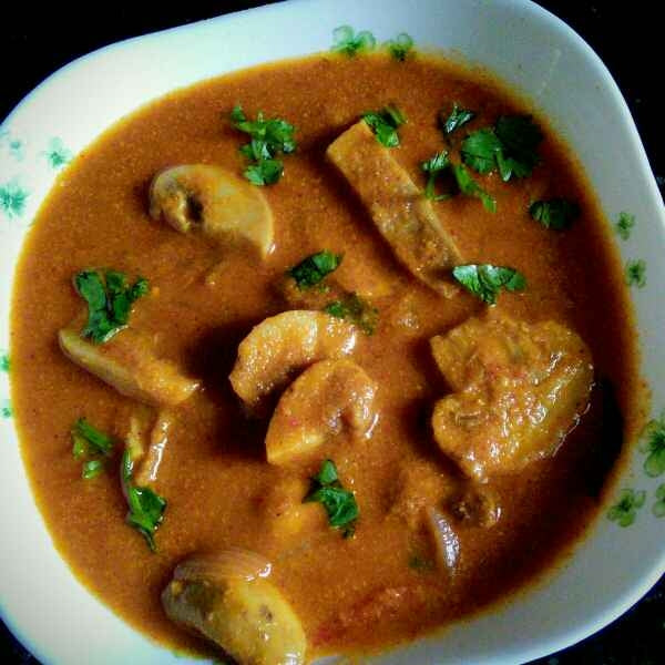 Mushroom Kurma Gravy curry Recipe | Indian Restaurant Near Me | Cartly