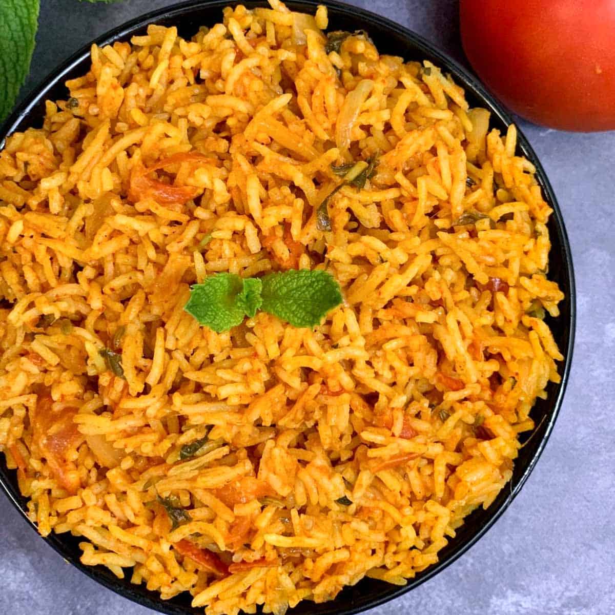 Tomato Biryani South Indian Rice Recipe | Indian Restaurant | Cartly