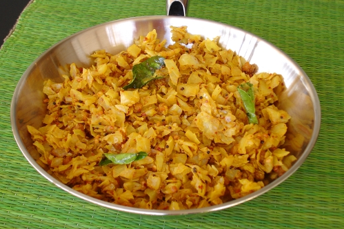 CABBAGE TADKA - Cartly