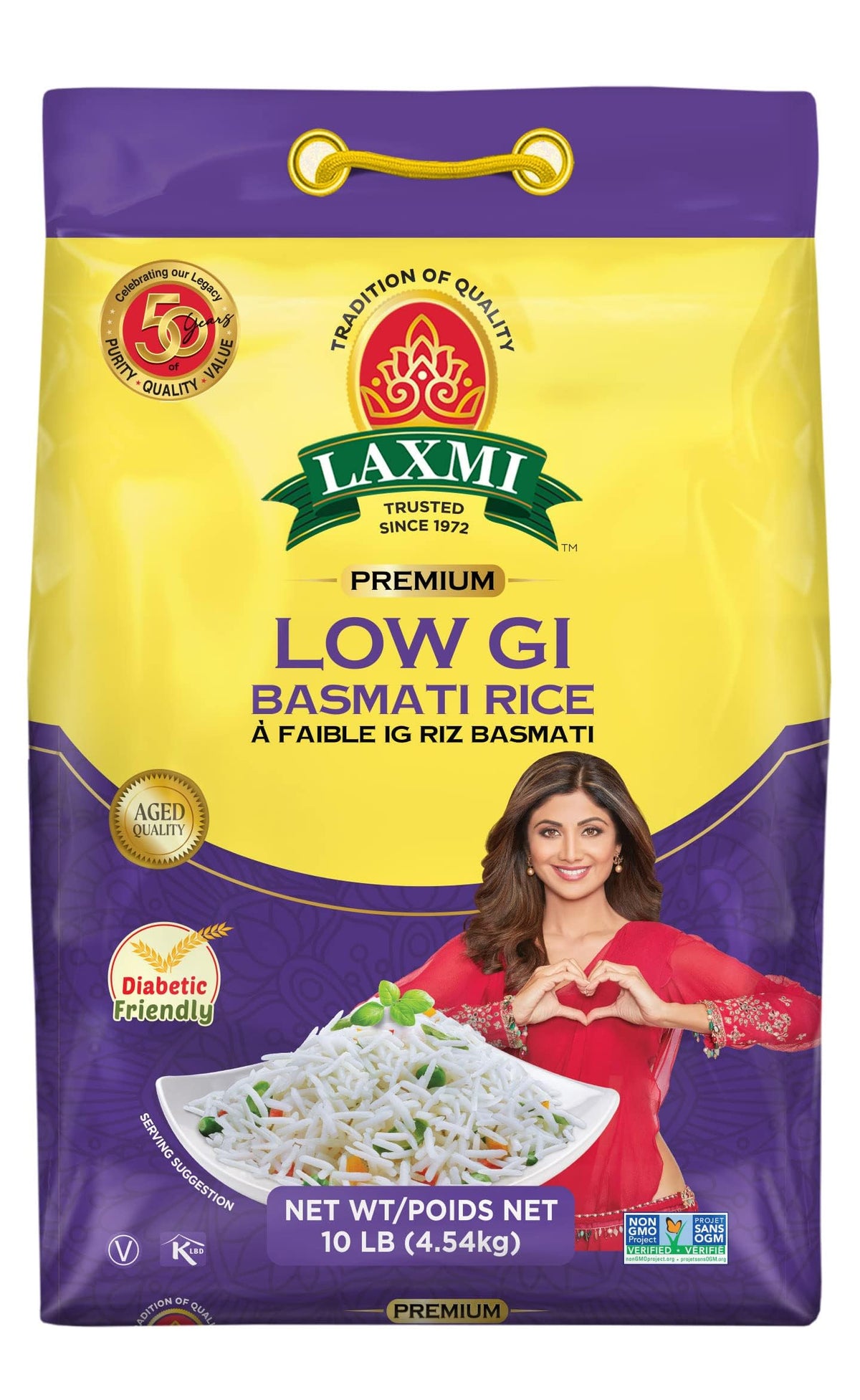 Laxmi Low GI Basmati Rice 10lb