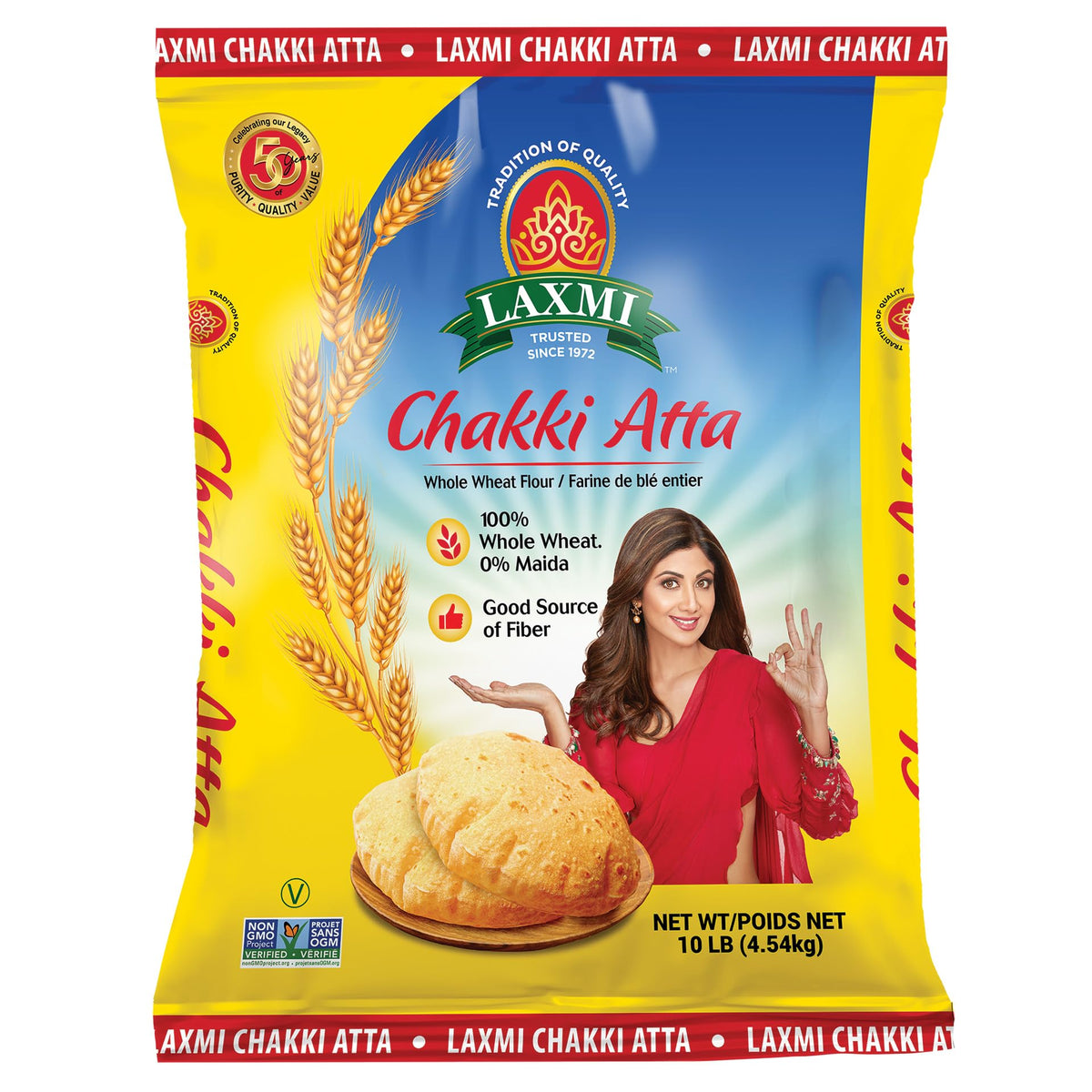 Laxmi chakki atta 10lbs