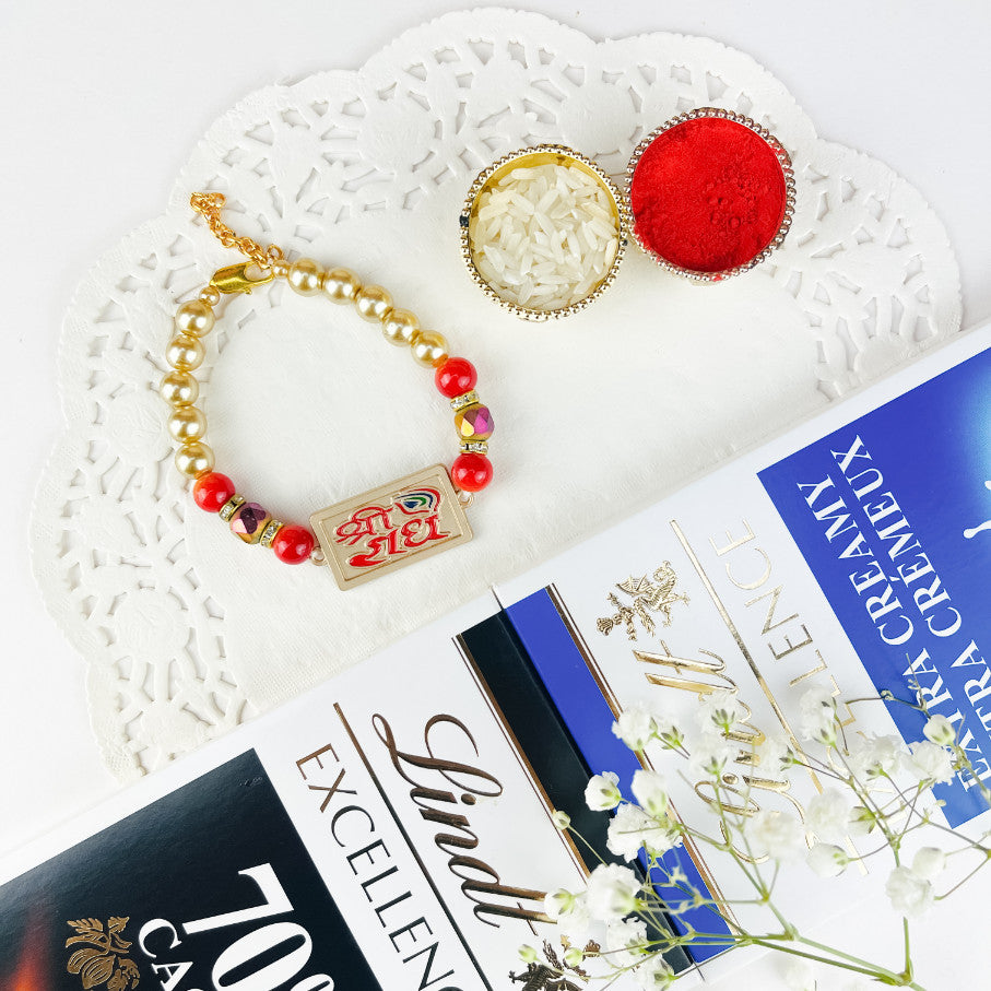 Superior Rakhi With Lindtt Collection