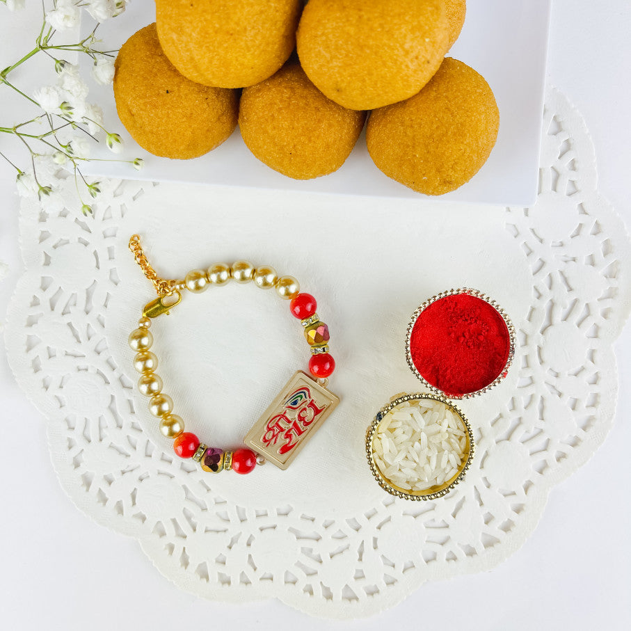 Superior Rakhi With Ladoo