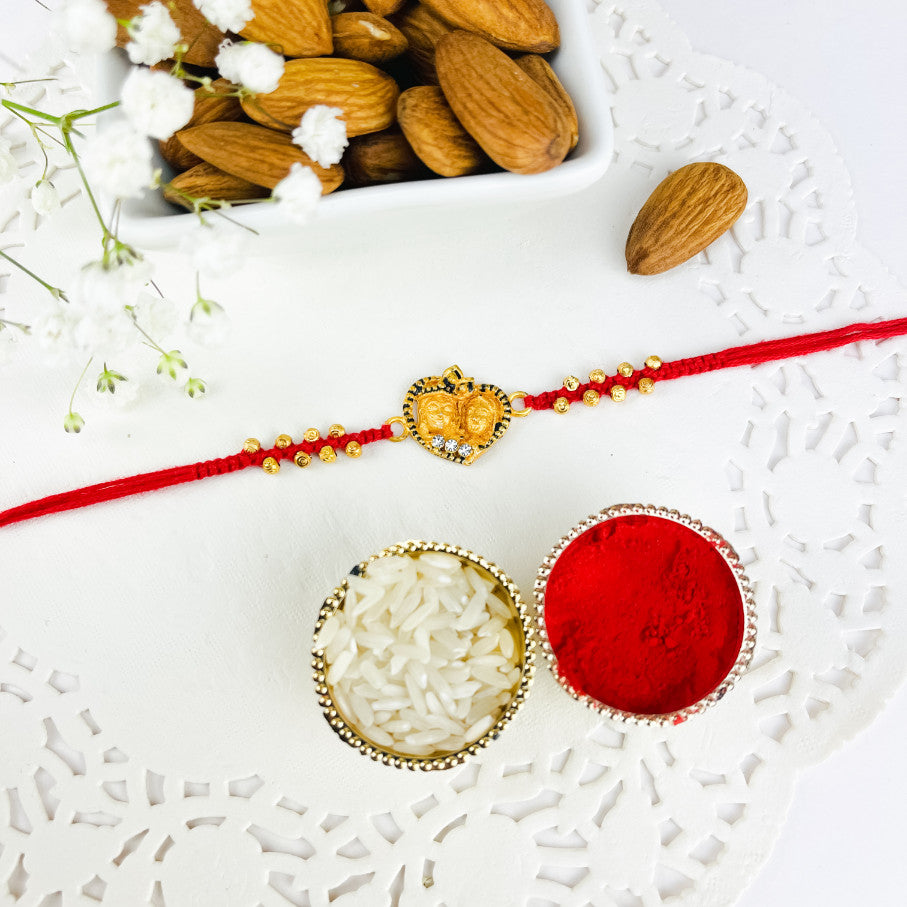 Radhakrishna Rakhi With Almond
