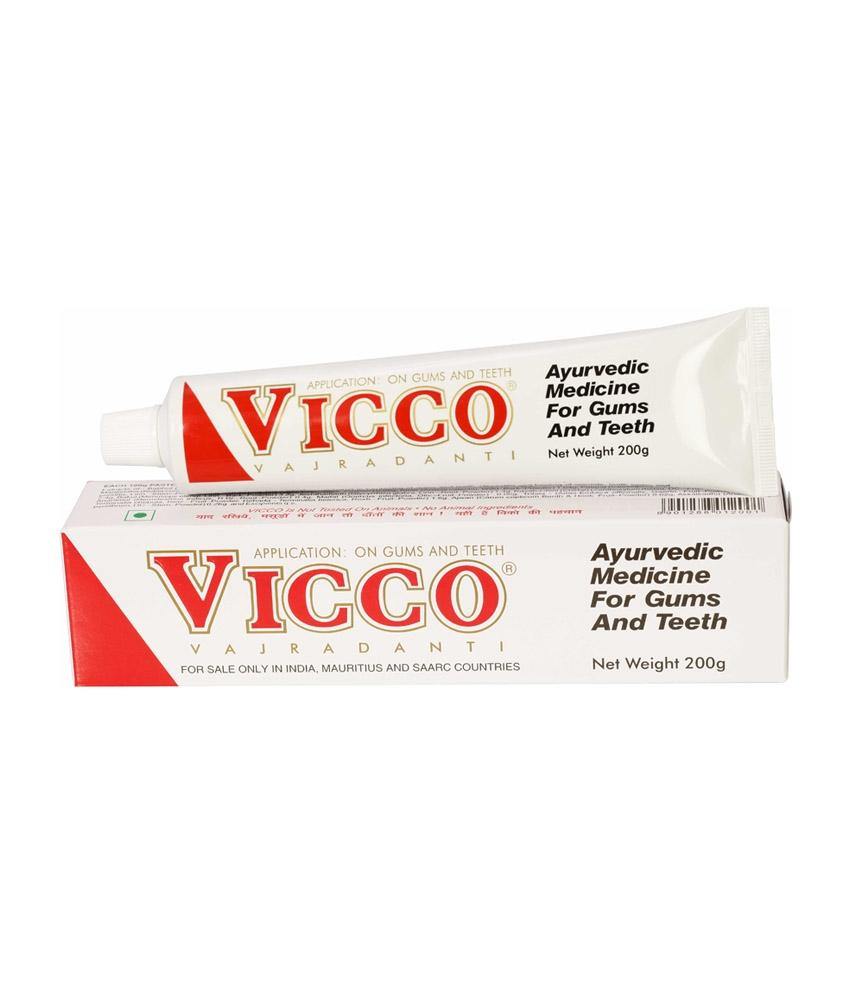 Vicco Vajradanti Toothpaste 200G - Cartly - Indian Grocery Store