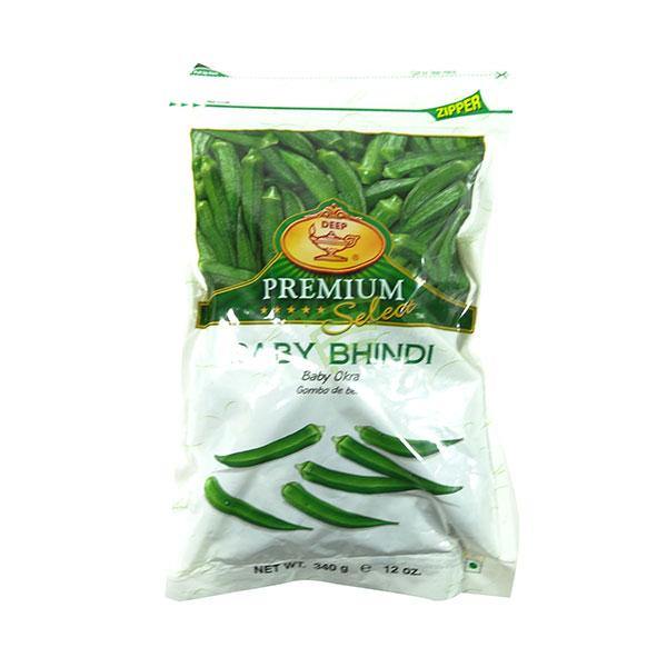 Indian Grocery Store -Deep Frozen Baby Bhindi  340G - Cartly