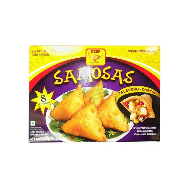 Deep Frozen Samosa 8 Pcs Jalapeno Cheese - Cartly - Indian Grocery Store