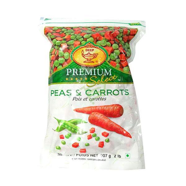 Deep Frozen Peas &amp; Carrots - Indian Grocery Store