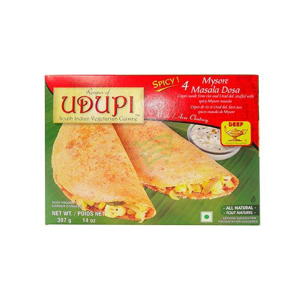 Indian Grocery Store -Deep Frozen Udupi Mysore Masala Dosa