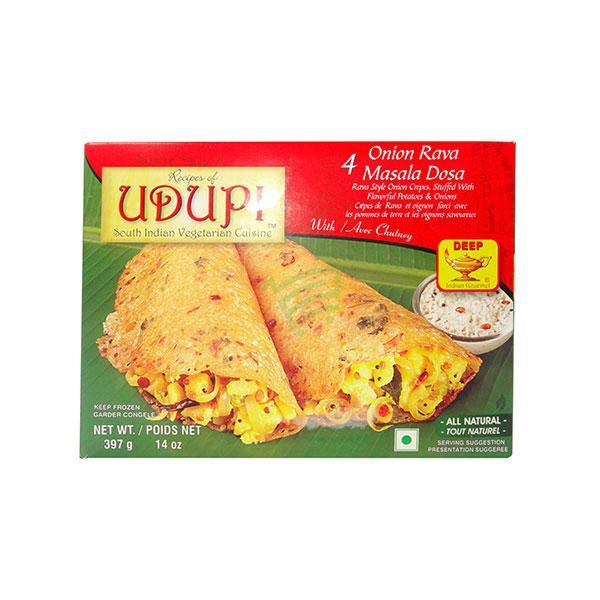 Indian Grocery Store -Deep Frozen 4 Onion Rava Masala Dosa