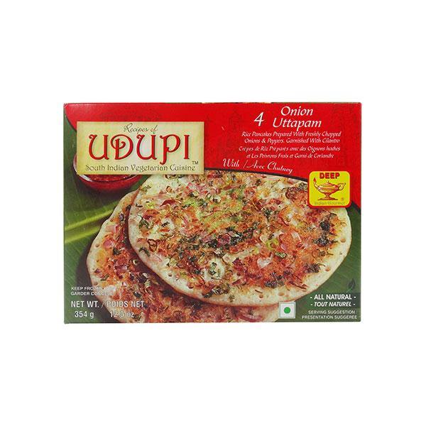 Deep Frozen Udupi Onion Uttapam - Indian Grocery Store