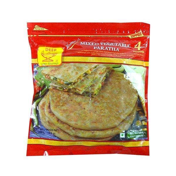 Indian Grocery Store -Deep Frozen Mixed Vegetable  Paratha