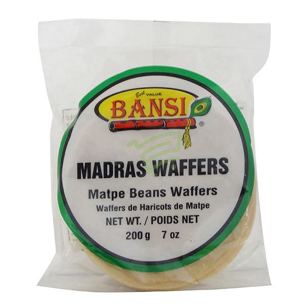 Indian Grocery Delivery - Bansi Madras Waffers (Papad)