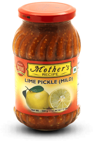 Mother&#39;S Lime Pickle (Mild) 500G - Cartly - Indian Grocery Store