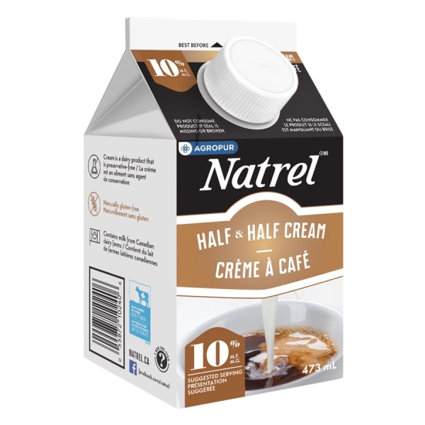 Natrel Half And Half Cream 473Ml - Indian Grocery Store - Cartly