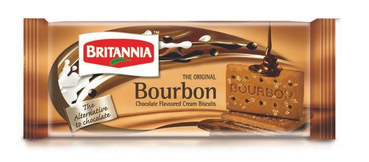 Britannia Bourborn Chocolate Cream Biscuits 97G - Cartly - Indian Grocery Store