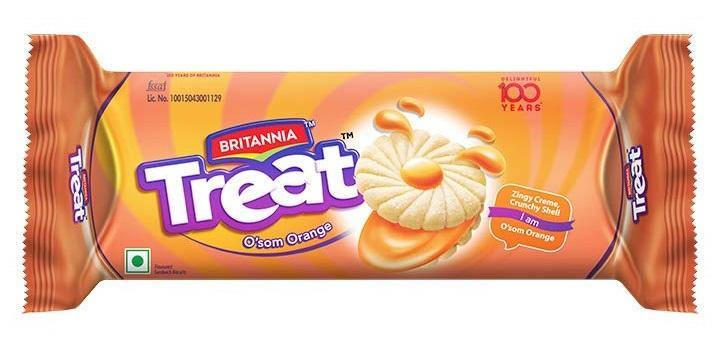 Britannia Treat Orange 120G - Cartly - Indian Grocery Store