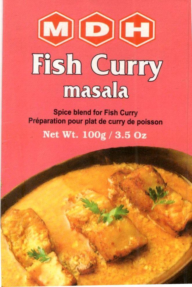 MDH Fish Curry Masala 100G - Cartly - Indian Grocery Store