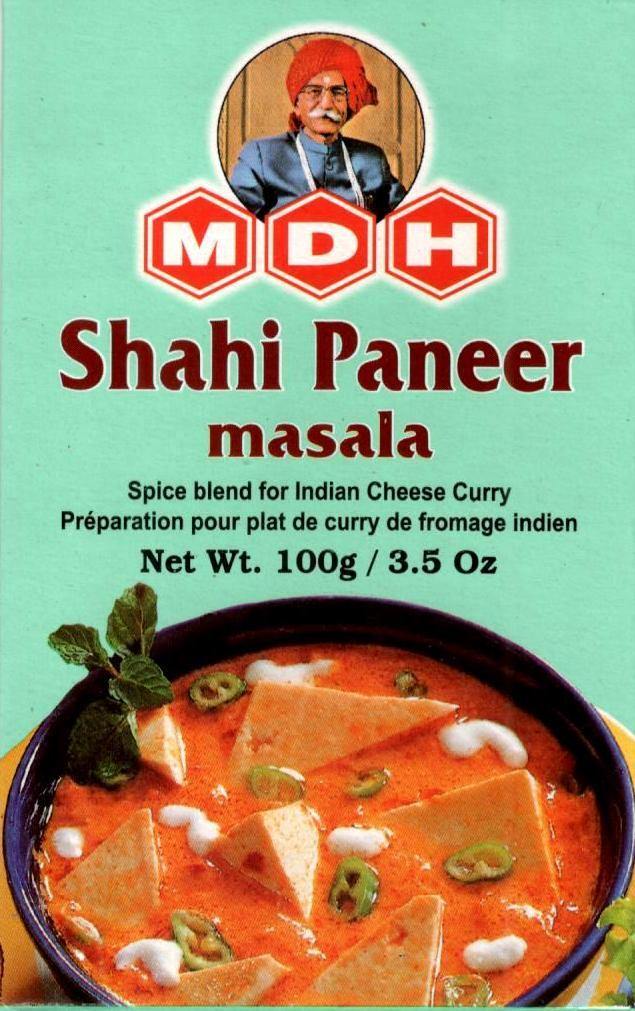 MDH Shahi Paneer Masala 100G - Cartly - Indian Grocery Store