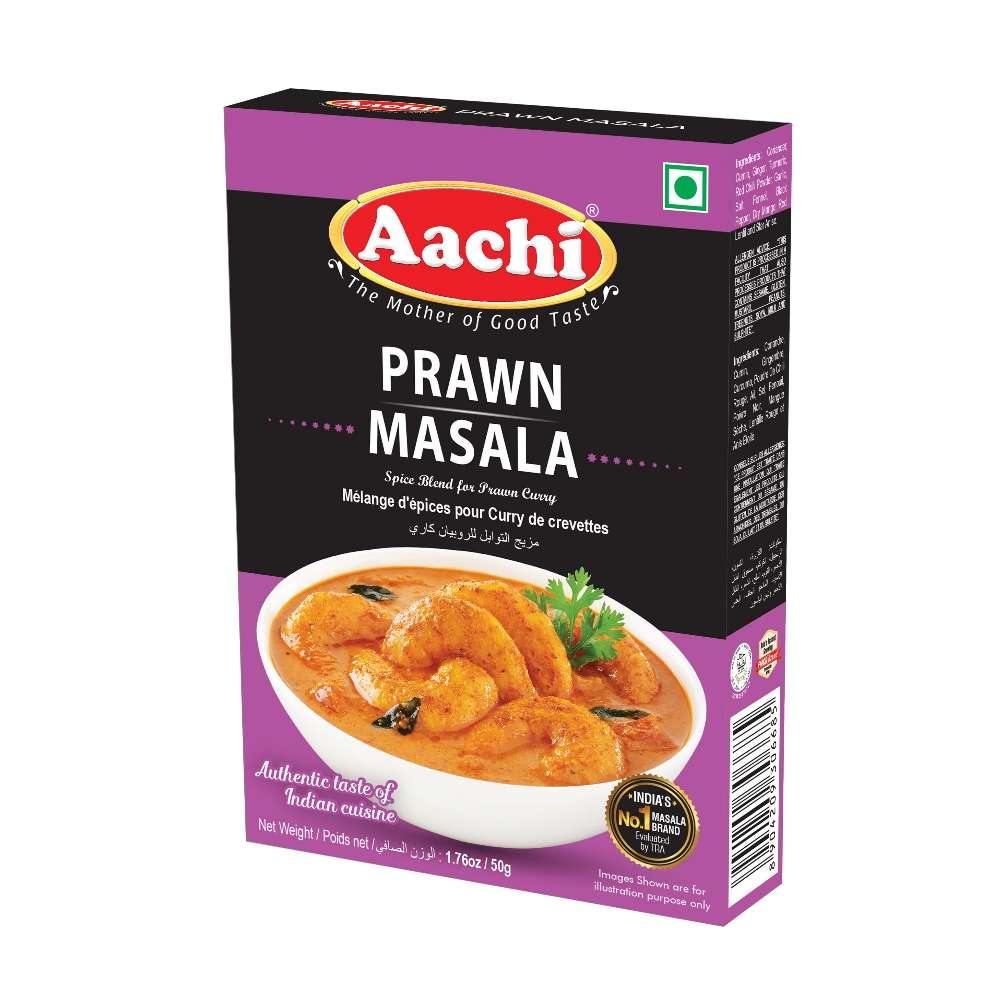 Aachi Prawn Curry Masala 50G - Cartly - Indian Grocery Store