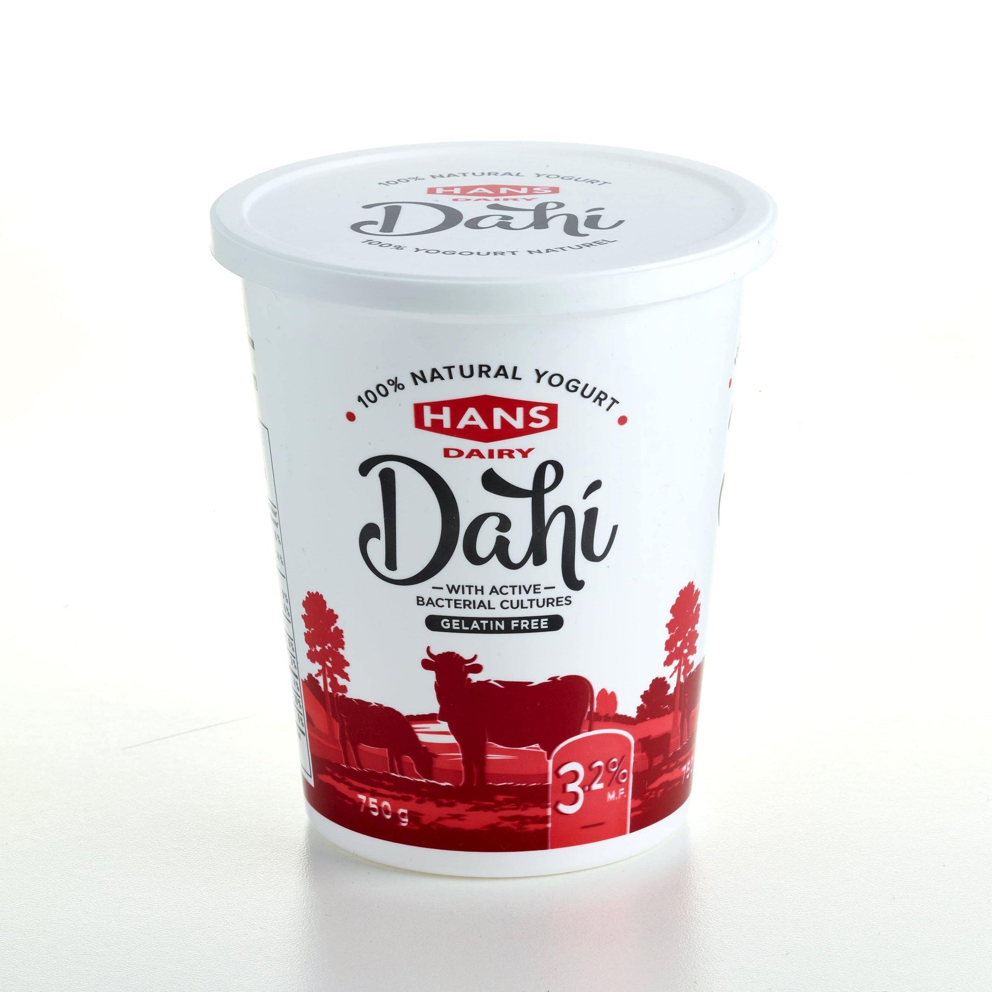 Hans Dahi 3.25% 750G - Cartly - Indian Grocery Store