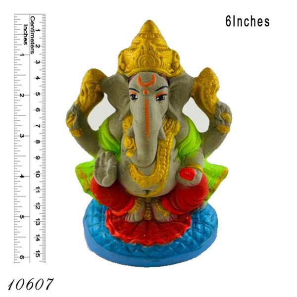 Ganesh Idol 607-6&quot; - Cartly - Indian Grocery Store