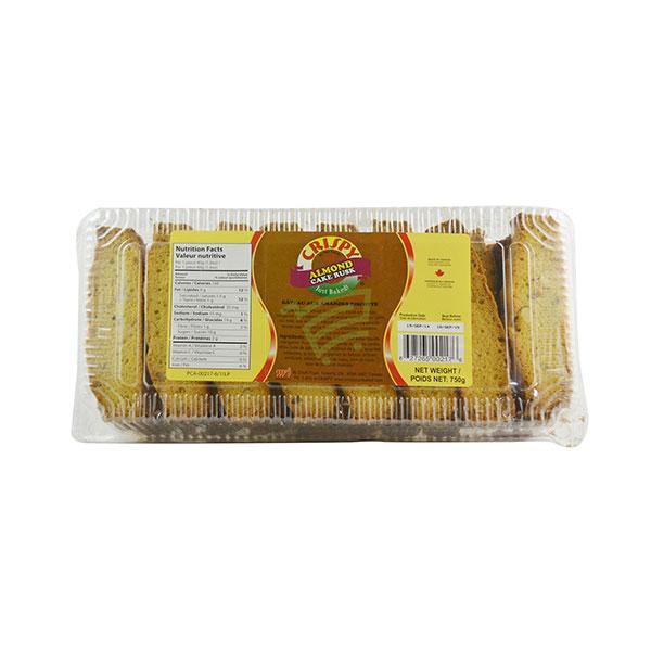 Crispy Almond Cake Rusk - Online Grocery Delviery - Cartly