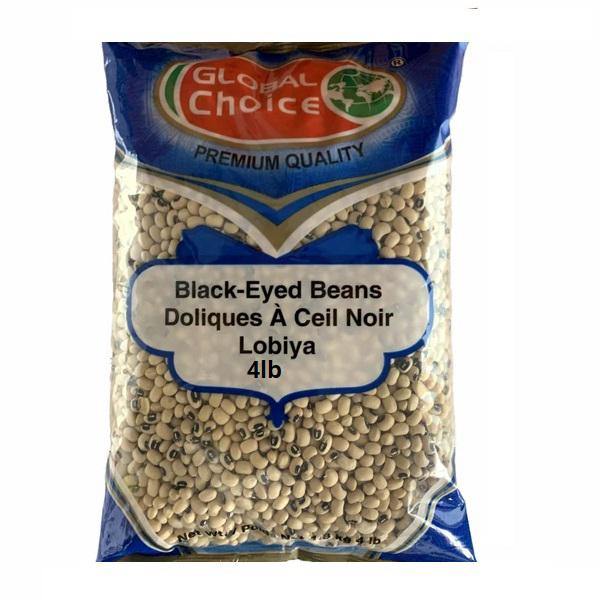 Global Choice Black Eye Beans 4lb - Cartly - Indian Grocery Store