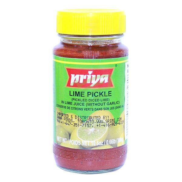 Priya Lime Pickle Extra Hot - Grocery Delivery Toronto