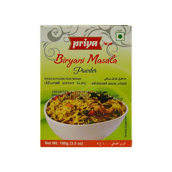 Priya Biryani Masala Powder - Grocery Delivery Toronto