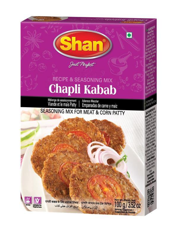 Indian Grocery Store - Shan Chapli Meat &amp; Corn Patty