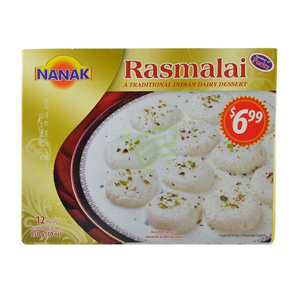 Nanak Rasmalai 12Pcs - Cartly - Indian Grocery Store