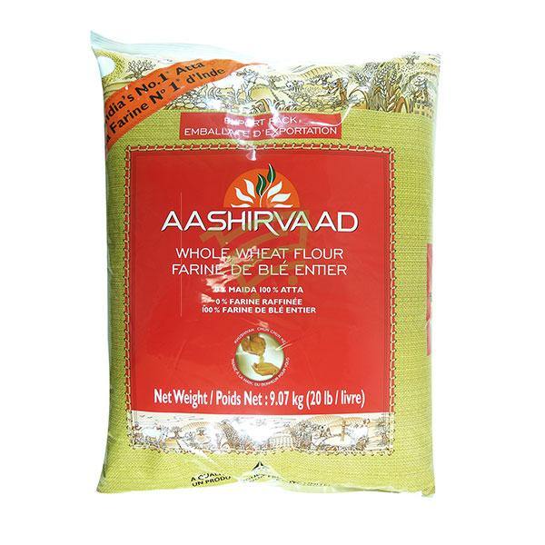 Indian Grocery Delivery - Aashirvaad Whole Wheat Flour