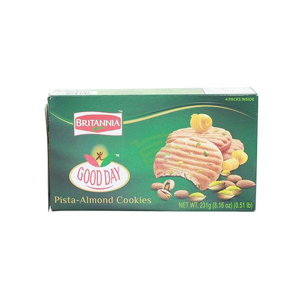 Britannia Good Day Pistachio & Almond Cookies 231G - Cartly