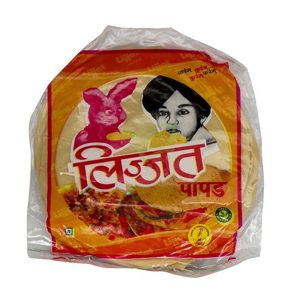 Lijjat Plain Udad Papad - Online Grocery Delviery - Cartly