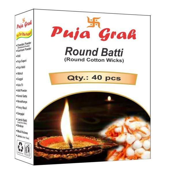 Puja Greh Round Batti - India Grocery Store - Cartly