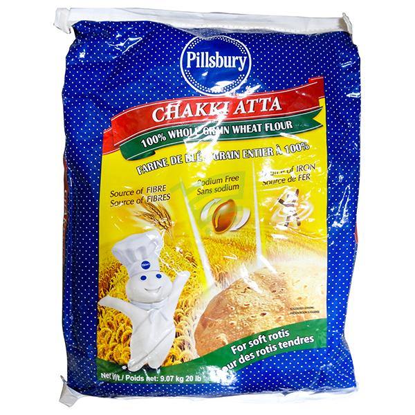 Indian Grocery Store -Pillsbury Chakki Atta 20lb - Cartly