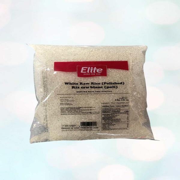 Indian Grocery Store - Elite White Raw Rice Polisheds