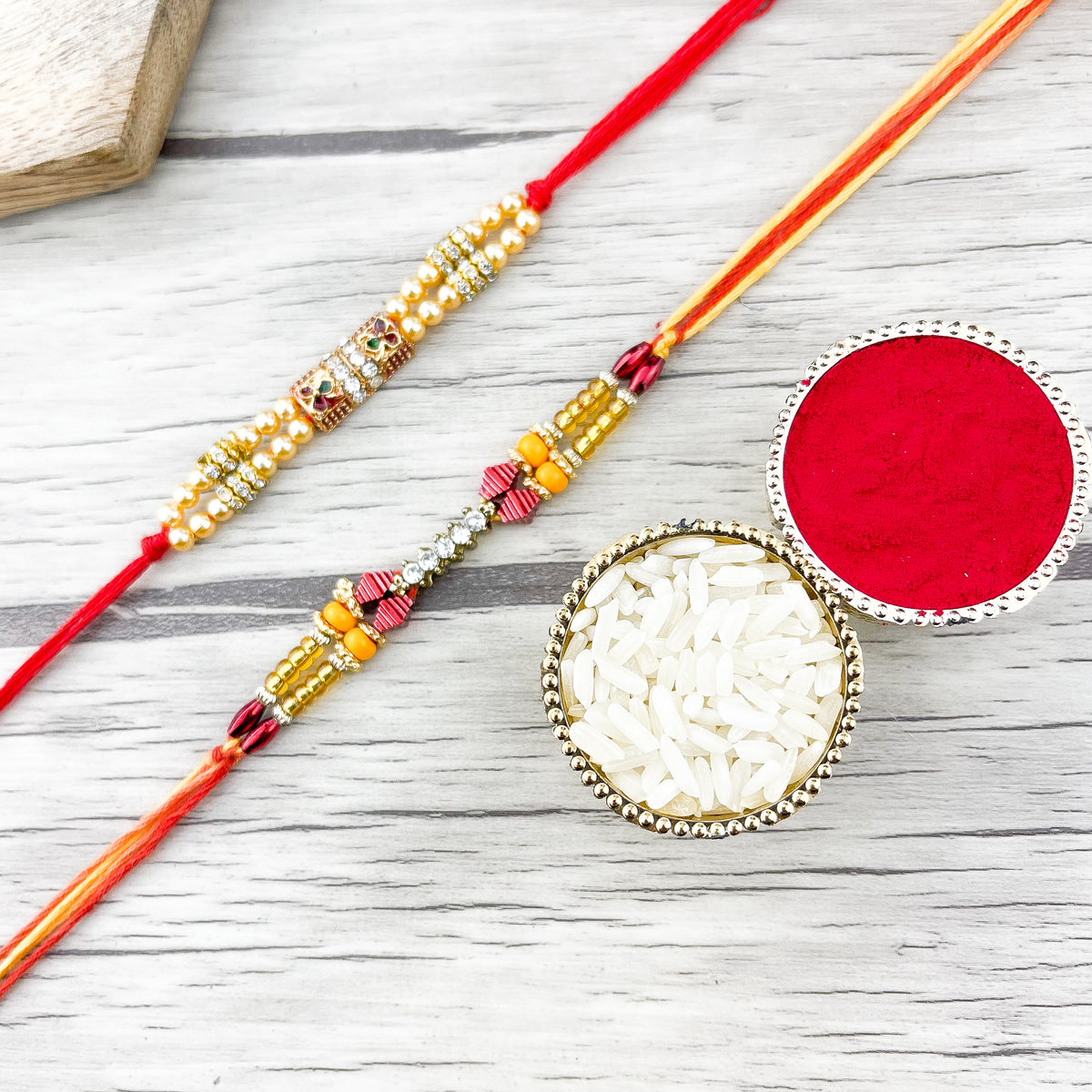 Set of 2 Traditional Rakhis