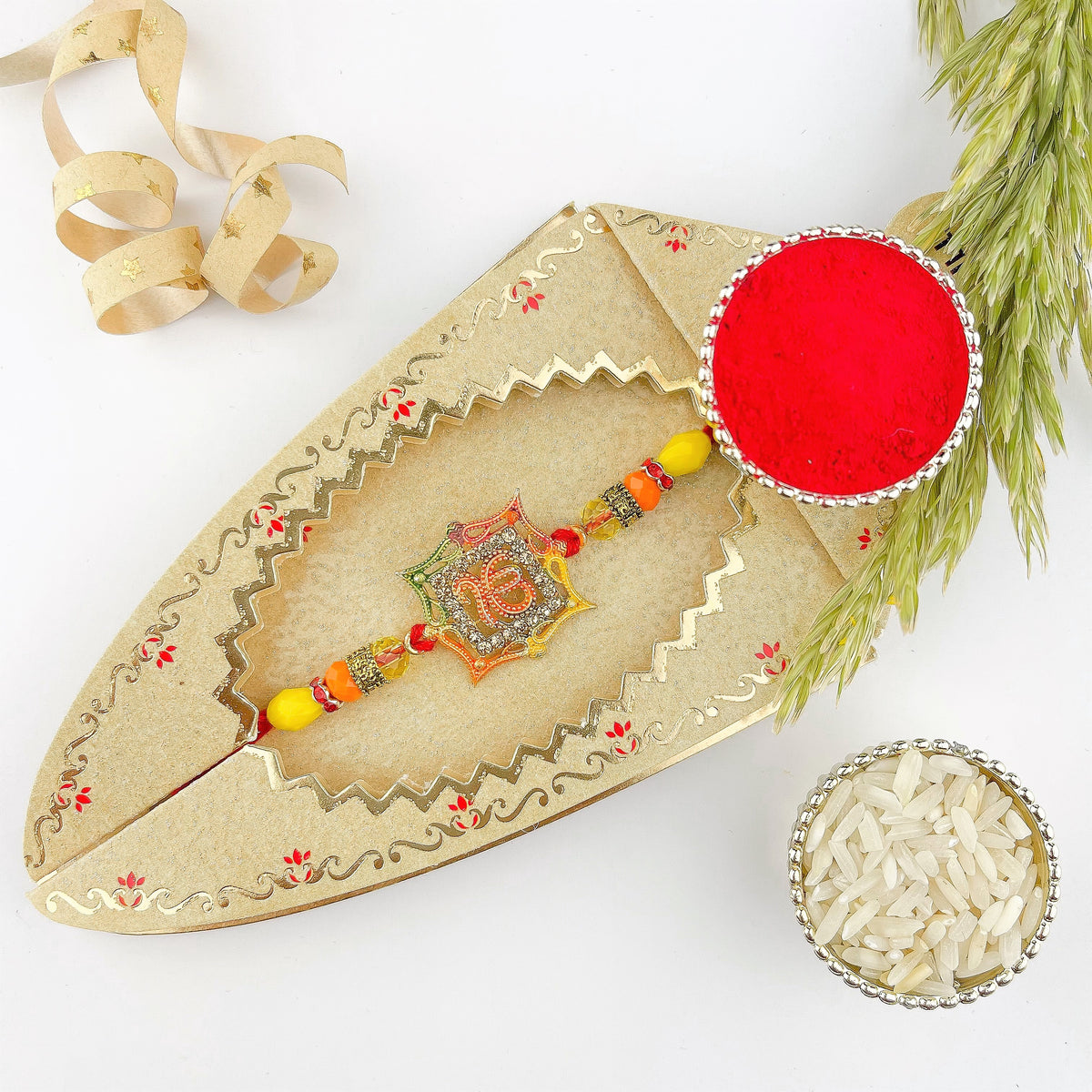 Diamond Studded Rakhi