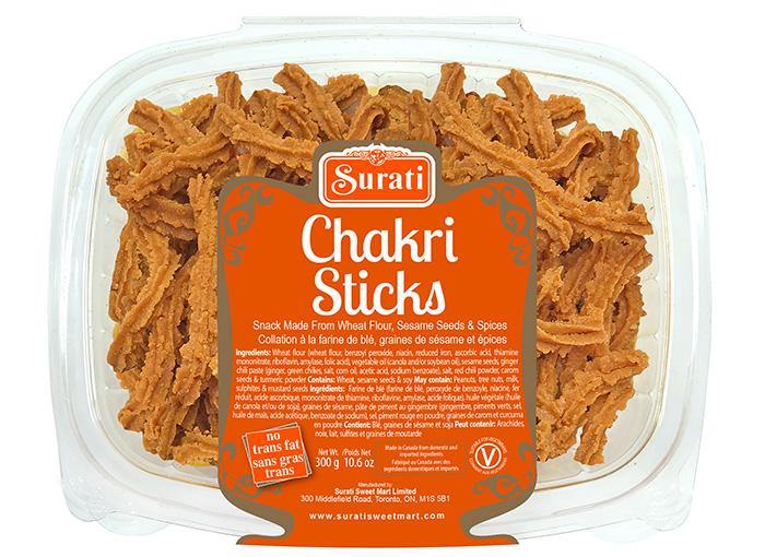 Surati Chakri Sticks 300G - Cartly - Indian Grocery Store