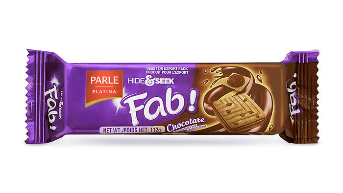 Parle Hide & Seek Fab Chocolate 112G - Cartly - Meal Kit Delivery